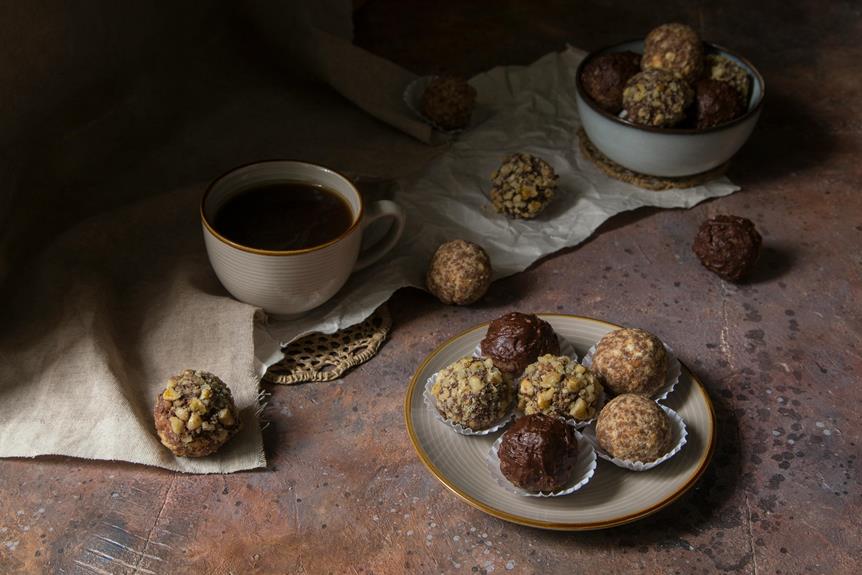 caffeine in chocolate covered beans