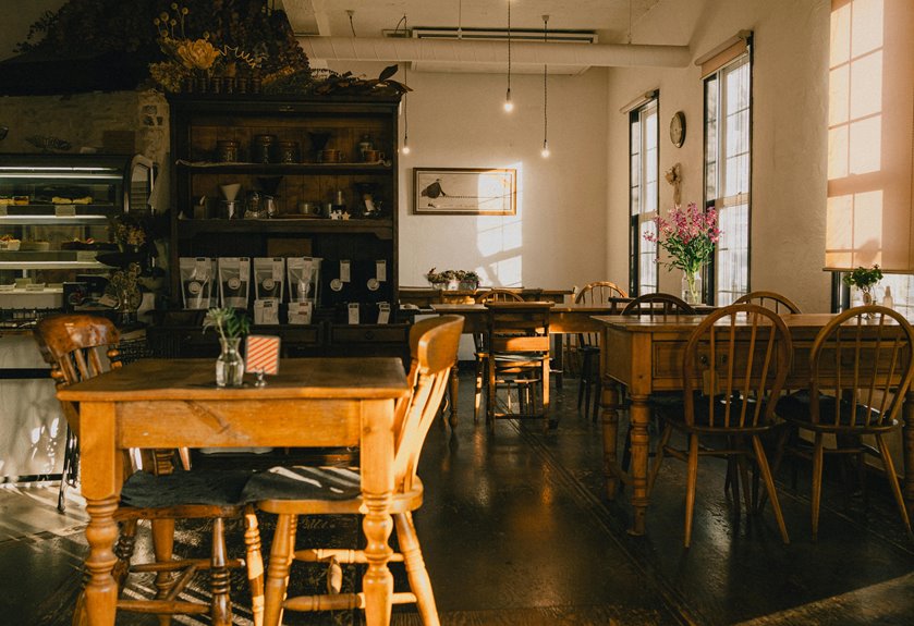 spooky halloween themed coffee shops